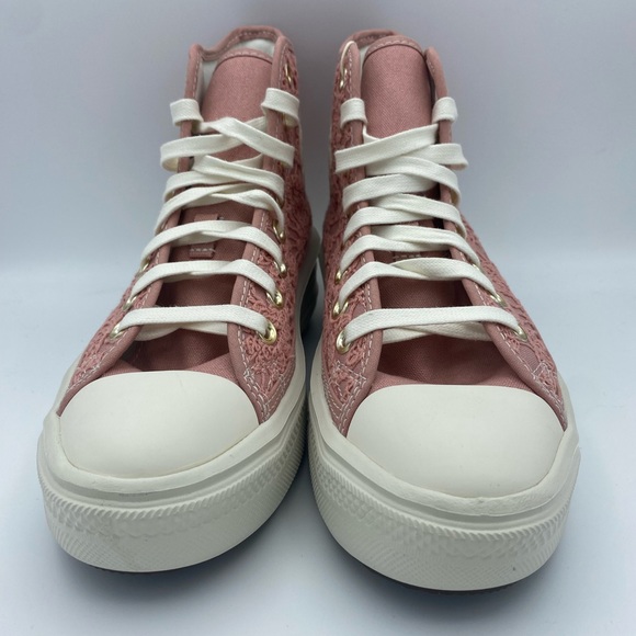Converse Chuck Taylor All Star Move Platform High 'Daisy Cord' Sneakers - Picture 5 of 10